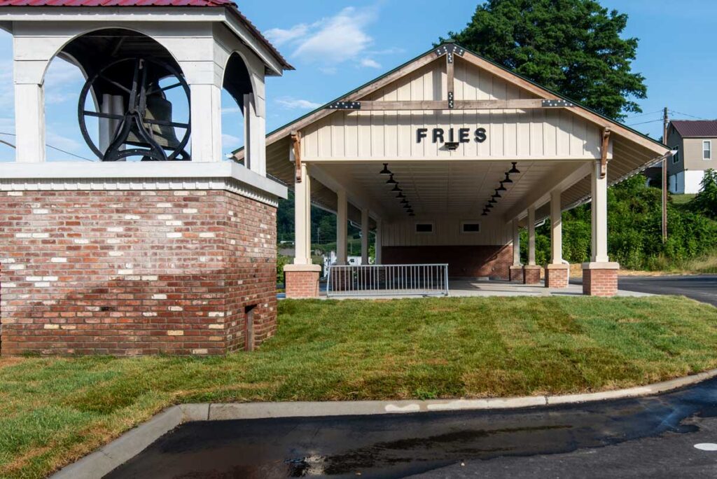 Fries Common Market at The Depot Fries, Virginia